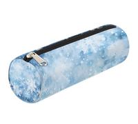 Mexpekil Ocean Wave Pencil Case School Supplies Pouch Bag for Girls Boys Teenagers, Women Makeup Brush Bag