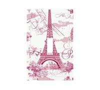 Mexpekil Paris Eiffel Tower Light Switch Cover 1 Gang Single Toggle Outlet Cover Decorative Wall Plate for Home Office