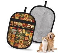 Mexpekil Pet Hair Removal Glove Thanksgiving Turkey Cube Element