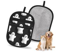 Mexpekil Pet Hair Removal Glove White Ghost Halloween