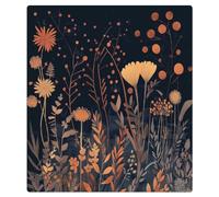 Mexpekil Plants And Flowers Dishwasher Magnet Cover 21x26Inch Decorative Dish Washer Sticker for Front Door Waterproof Kitchen Appliance Panel Magnetic Decal