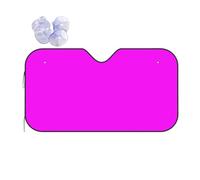 Mexpekil Purple Car Windscreen Sunshade 130x70cm Sun Visor for Cars Heat Protection Car Front Windshield Sunshade Foldable Sun Shield for Cars SUV Van Truck