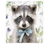 Mexpekil Raccoon Cute Dishwasher Magnet Cover 21x26Inch Decorative Dish Washer Sticker for Front Door Waterproof Kitchen Appliance Panel Magnetic Decal