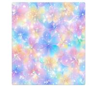 Mexpekil Rainbow Colored Flowers Dishwasher Magnet Cover 21x26Inch Decorative Dish Washer Sticker for Front Door Waterproof Kitchen Appliance Panel Magnetic Decal
