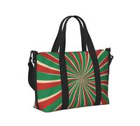 Mexpekil Retro Christmas Rays Travel Duffel Bag Waterproof Sports Gym Bag Large Weekend Overnight Bags for Women Men Foldable Carry On Luggage Tote Bags for Flight