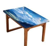 Mexpekil Scenic Valley 4FT Rectangle Fitted Table Cover