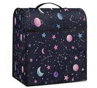 Mexpekil Stars Constellations Stand Mixer Cover 5-8 Quart Kitchen Appliance Dust Covers with Top Handle and Pockets Universal Kitchen Applian Decor Protector Accessories
