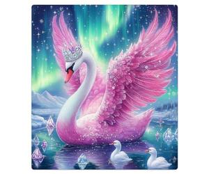 Mexpekil Swan_ Pink Wings Galaxy Dishwasher Magnet Cover 21x26Inch Decorative Dish Washer Sticker for Front Door Waterproof Kitchen Appliance Panel Magnetic Decal