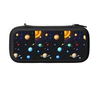 Mexpekil Switch Case Cosmic Galaxies Switch Case Compatible with Switch OLED, 10 Game Cards Storage, Portable Hard Shell Travel Case