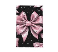 Mexpekil Tea Towels Pink Diamond Bow Tea Towels for Kitchen Quick Drying Hand Towels Super Absorbent Kitchen Towel 66×41cm