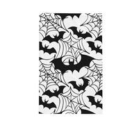 Mexpekil Tea Towels Spider Web Bat Halloween Tea Towels for Kitchen Quick Drying Hand Towels Super Absorbent Kitchen Towel 66×41cm