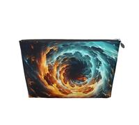 Mexpekil Universe Sstarry Sky Makeup Bag Waterproof Cosmetics Storage Organiser Bags Small Makeup Case Pouch Portable Travel Accessories Gifts for Women Men Girls