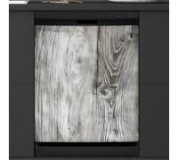 Mexpekil Vintage Wooden Dishwasher Magnet Cover 21x26Inch Decorative Dish Washer Sticker for Front Door Waterproof Kitchen Appliance Panel Magnetic Decal