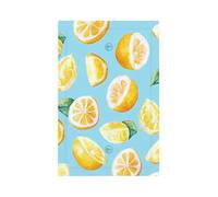 Mexpekil Watercolor Lemon Pattern Light Switch Cover 1 Gang Single Blank Outlet Cover Decorative Wall Plate for Home Office
