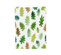 Mexpekil Watercolor Oak Leaves Blankets 102x76cm
