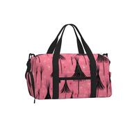 Mexpekil Witches' Brooms Gym Bag with Shoe Compartment Waterproof Duffel Bag Large Overnight Weekend Bags Travel Holdall for Women Men Teens