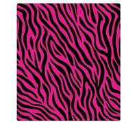 Mexpekil Zebra Print Pattern Hot Pink Dishwasher Magnet Cover 21x26Inch Decorative Dish Washer Sticker for Front Door Waterproof Kitchen Appliance Panel Magnetic Decal