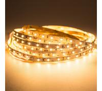 Mextronic 24V LED Strip 5M LED Strip 3528 Warm White (2700K) 24W 500CM 24V IP20
