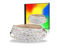 Mextronic 24V LED Strip 5m LED Strip 5050 RGB+Warm White (2700K) 72W 500cm 24V