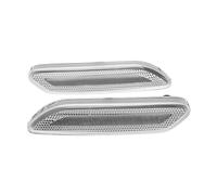 MEXWLOP 1 Pair Flowing Turn Signal Light Dynamic Side Marker Light 12v Side Repeater Lamp, for MINI, Cooper R60 COUNTRYMAN R61 PACEMAN Car Turn Signal Light(Flowing clear)