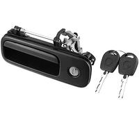 MEXWLOP 1 Set 1J6827565B 1J6827565A Trunk Switch Boot Tailgate Opener Release Handle with Lock, for VW, for Golf, 1993-1999, for VW, for Transporter 2003-2020 Car Boot Switch