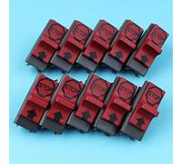 MEXWLOP 10 X Kill Stop Switch Kit, for Husqvarna, 136 137 142 50 51 55 61 36 41 Chainsaw OEM 503717901 Replacement Chainsaw Switch Kit