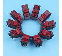 MEXWLOP 10pcs On Off Kill Start Stop Switch, for Husqvarna, 365 371 372 336 385 390, for JONSERED, 2063 2065 2165 2071 2171 Chainsaws Chainsaw Switch Kit