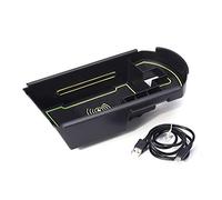 MEXWLOP 10W Car Auto Qi Wireless Charger Phone Wireless Charging Central Armrest Storage Box Car Holder, for C-HR CHR 2016-2018 Armrest Storage Box