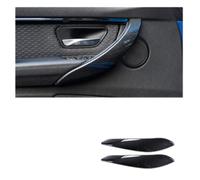 MEXWLOP 13-19, for 3Series 4Series 320li Free Removal Decorative Inner Door Handle Carbon Fiber Armret Door Inner Handle Car Inside Door Handle Decal(Carbon Fiber 1 Set of 4)