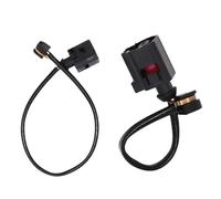 MEXWLOP 1Pair Front + Rear Brake Pad Wear Sensor Replacement 95861236500 95861236550, for VW, for Touareg, 7P5, for Porsche, for CAYENNE, 92A, for PANAMERA, 970 Brake Pad Wear Sensor