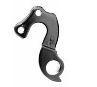 MEXWLOP 1Pc Bicycle Derailleur Hanger, for GT , Atidh0183 GTR Zaskar Cinelli Schwinn Vantage Bottecchia MTB Carbon Frame Bike Mech Dropout Bicycle Derailleur Hanger(Black 1PC CNC Hanger)