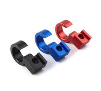 MEXWLOP 1pc Motorcycle CNC Billet Front Brake Hose Line Clamp Guide, for Suzuki, DRZ400SM 2005-2022 RMX450Z 2010-2011 Motorcycle Brake Hose Clamp(Red)