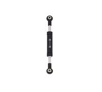 MEXWLOP 1Pcs Adjustable Metal Servo Steering Link Rod Panhard Bar 1/10 RC Crawler Car, for Axial, SCX10 RBX10 RR10 TRX4 GEN8 Gmade Buffalo Suspension Arm(Black 85-90mm)