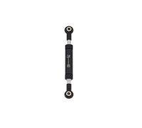 MEXWLOP 1Pcs Adjustable Metal Servo Steering Link Rod Panhard Bar 1/10 RC Crawler Car, for Axial, SCX10 RBX10 RR10 TRX4 GEN8 Gmade Buffalo Suspension Arm(Black 75-80mm)