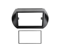 MEXWLOP 2 Din Radio Fascia, for Citroen, Nemo 2008+, for Peugeot, Bipper +, for Fiat, Fiorino Qubo + GPS Navigation DVD Audio Dash Mount Trim Kit Frame Car Audio Trim