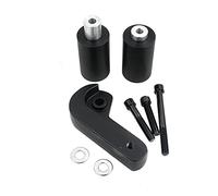 MEXWLOP 2006-2008 2007 GSXR 600 750 CARBON FRAME SLIDERS Crash Protector Motorcycle Frame Slider(Black)