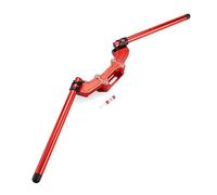 MEXWLOP 22mm Adapter Separate Handle Bars Clip On Handlebar, for, for, for Monster, 1200 S 2014-2016, for, for, 821 2015-2017 Motorcycle Handlebar Riser Clamp(Red)