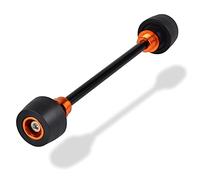 MEXWLOP 22mm Front Axle Slider Wheel Fork Crash Protector, for EXC EXCF SX SXF XC XCF XCW TPI SD 6D 125 250 350 450 500 2016-2021 Motorcycle Fork Protector(Orange)