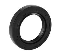 MEXWLOP 25mm X 52mm X 8mm Rubber Cover Double Lip TC Oil Shaft Seal, for Car Oil Shaft Seal(BLACK 92)