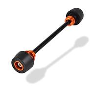 MEXWLOP 26mm Front Axle Slider Wheel Fork Crash Protector, for 125 150 200 250 300 350 450 500 530 EXC SX XC XCW SXF EXCF Motorcycle Fork Protector(Orange)