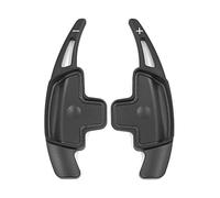 MEXWLOP 2Pcs Aluminum Car Steering Wheel Paddle Shifter Extension Shift Paddles, for Mercedes-Benz, A B C E CLA CLS GLA GLC GLE S Class Gear Shift Paddle(Black)