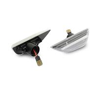 MEXWLOP 2Pcs Dynamic Amber Side Marker Turn Signal Light Fender Marker Lamp, for Opel, Mokka X 2012-2016, for Chevrolet, Trax 2013-2019 Turn Signal Light(Dynamic Clear Case)