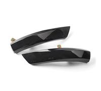 MEXWLOP 2pcs Dynamic Turn Signal Light Side Mirror Indicator Sequential Blinker Lamp Smoked Shell Blue Light, for Ford, for Focus, for Mondeo, Car Turn Signal Light