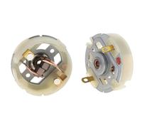 MEXWLOP 2pcs Electric Drill Motor With Carbon Brush Holder Replacement, for RS550, Screwdriver Lithium Electric Drill Brush Holder Car Brush Holder