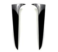 MEXWLOP 2PCS Glossy Black Rear Window Spoiler Side Wing Trim Cover, for BMW X3 F25 2011-2017 Car Window Trim Cover