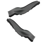 MEXWLOP 2pcs Left Right Corner Windshield Wiper Cowl Extension Trim Cover, for NISSAN, for Altima 2013-2016 66894-3TA0A, 66895-3TA0A Wiper Arm Cover