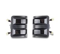 MEXWLOP 2Pcs Packing Light With Dynamic Amber Mirror Turn Signal Light Flowing Water Blinker Lamp, for Ford, F250 F350 F450 F550 08-16 Car Turn Signal Light
