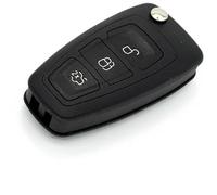 MEXWLOP 3 Buttons Car Key Fob, for Ford, for Focus, for Mondeo, C-Max, for Fiesta, Flip Folding Remote Key Shell Cover Auto Fob Case With Blade Car Key Cover