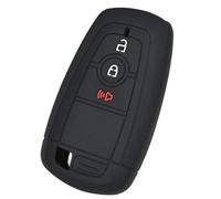 MEXWLOP 3 Buttons Key, for Ford, for F-150, F250 F350 F450 F550, for Ecosport, Edge Escape Silicone Cover Case Remote Fob Holder Skin Hood Car Key Cover