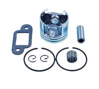 MEXWLOP 38mm Piston Ring Bearing 10mm Pin Muffler Gasket Kit, for, 018 MS180 MS 180 Chainsaw Replace 1130 030 2004 Part Chainsaw Piston Kit